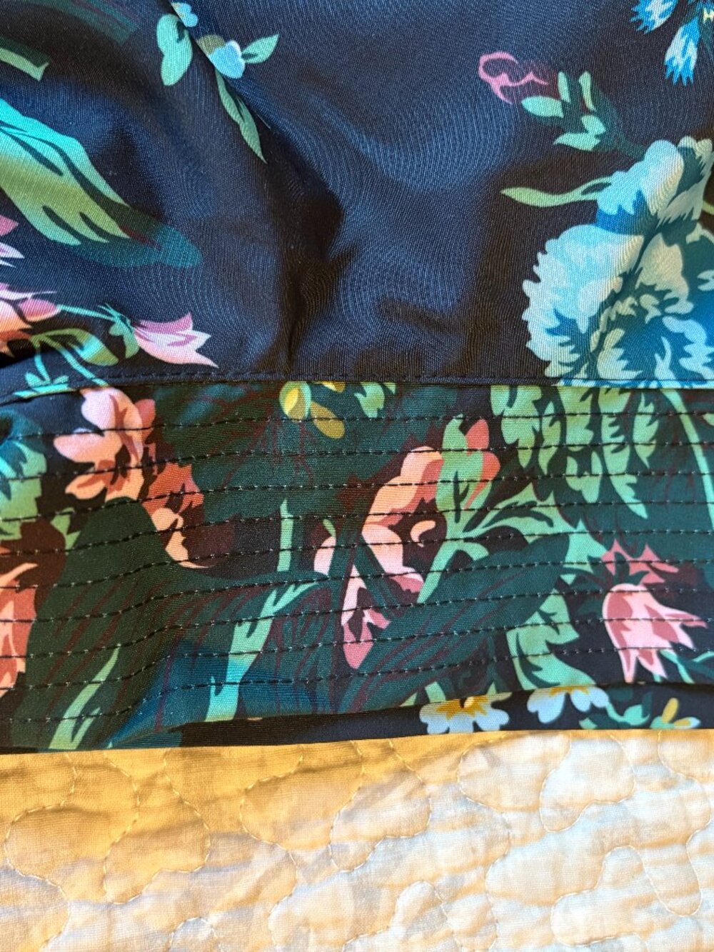 NWOT Tuckernuck Black Verdant Floral Chloe Dress - Picture 6 of 8